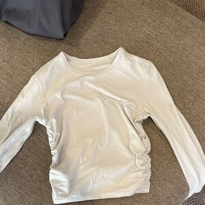 lululemon athletica White Long Sleeve Top